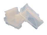 MSE PRO 6 inch Diameter 25 Wafers Carrier Box, Polypropylene, Cleanroom Class 100 Grade