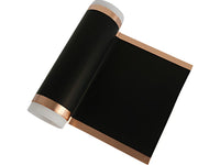 MSE PRO Double Sides Carbon Coated Copper Foil for Battery Cathode Substrate (190 mm W x 6 um Thickness), 1 kg