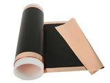 MSE PRO Double Sides Carbon Coated Copper Foil for Battery Cathode Substrate (190 mm W x 6 um Thickness), 1 kg