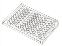 Biologix Half-Skirted PCR Plates, 96-Well for 0.2ml Tubes, Clear, 25/Pack, 100/Case