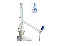 Witeg Burette Pellet Burette Class B White Graduated Amber Glass