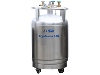 Antech 100L Liquid Nitrogen Container (Self-Pressurized) With Float Type Liquid Level Meter