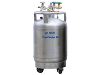 Antech 30L Liquid Nitrogen Container (Self-Pressurized) With Float Type Liquid Level Meter