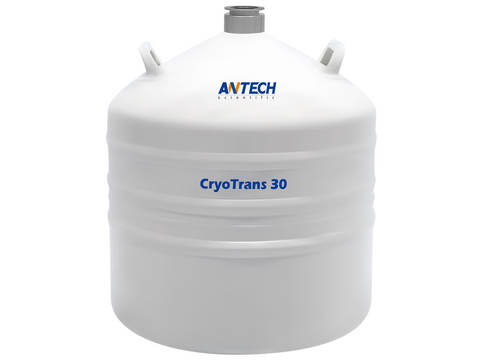 Antech 30L Liquid Nitrogen (LN<sub>2</sub>) Dewar, for LN<sub>2</sub> Storage & Transportation