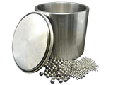 MSE PRO 2L (2,000 ml) Stainless Steel Planetary Milling Jar - 304 Grade - MSE Supplies LLC