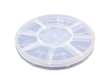 MSE PRO 6 Inch 150 mm Single Wafer Carrier Case (Pack of 10), Polypropylene, Cleanroom Class 100 Grade