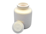 MSE PRO 2L (2,000 ml) 99% High Alumina Ceramic Roller Mill Jar - MSE Supplies LLC