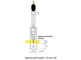 BASi 1mm Thin Layer Quartz Glass Spectroelectrochemical Cell Kit with Platinum Gauze Working Electrode