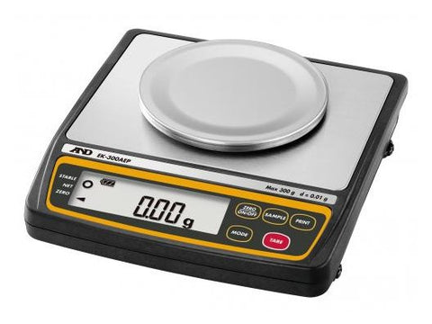 A&D Weighing Intrinsically Safe Portable Balance, 300g x 0.01g with External Calibration