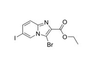 MSE PRO Ethyl 3-bromo-6-iodoimidazo[1,2-a]pyridine-2-carboxylate