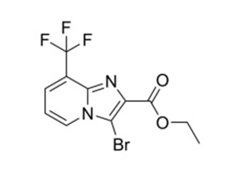 MSE PRO Ethyl 3-bromo-8-(trifluoromethyl)imidazo[1,2-a]pyridine-2-carboxylate