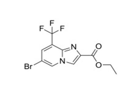 MSE PRO Ethyl 6-bromo-8-(trifluoromethyl)imidazo[1,2-a]pyridine-2-carboxylate