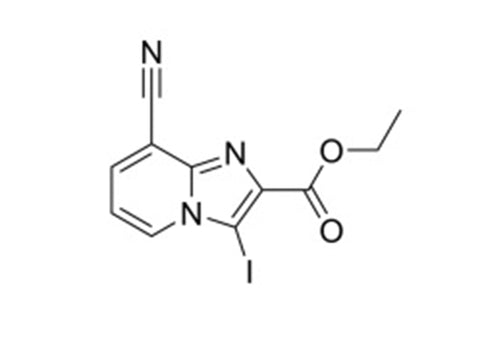 MSE PRO Ethyl 8-cyano-3-iodoimidazo[1,2-a]pyridine-2-carboxylate