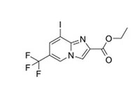 MSE PRO Ethyl 8-iodo-6-(trifluoromethyl)imidazo[1,2-a]pyridine-2-carboxylate