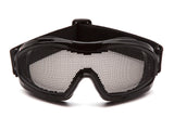 PYRAMEX Goggles Wire Mesh Goggle Safety Glasses, PK of 12