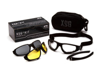 PYRAMEX Sealed XSG® Kit Safety Glasses, PK of 12