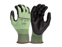 PYRAMEX Dipped GL407C - Polyurethane A4 Cut Gloves, PK of 12