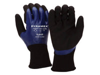 PYRAMEX Dipped GL605 - Double Dipped Nitrile Gloves, PK of 12