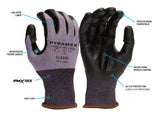 PYRAMEX Dipped GL620C - Micro-Foam Nitrile A4 Cut Gloves, PK of 12