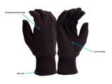 PYRAMEX String Knit GL700E - Jersey Work Gloves, PK of 12