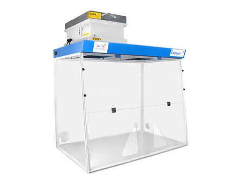 Ecosafe DUCTLESS FUME HOOD 1200 MM - 1 MODULE - FOR LIQUID - TWO OPENINGS