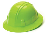 PYRAMEX Full Brim SL Series Full Brim Safety Helmet, PK of 12