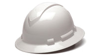 PYRAMEX Full Brim Ridgeline® Full Brim Safety Helmet, PK of 12