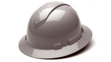 PYRAMEX Full Brim Ridgeline® Full Brim Safety Helmet, PK of 12