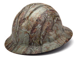 PYRAMEX Full Brim Ridgeline® Hydro Dipped Full Brim Safety Helmet, PK of 12