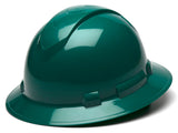 PYRAMEX Full Brim Ridgeline® Full Brim Safety Helmet, PK of 12