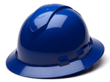 PYRAMEX Full Brim Ridgeline® Full Brim Vented Safety Helmet, PK of 12