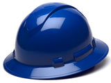 PYRAMEX Full Brim Ridgeline® Full Brim Safety Helmet, PK of 12