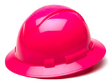 PYRAMEX Full Brim Ridgeline® Full Brim Safety Helmet, PK of 12