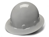 PYRAMEX Full Brim SL Series Sleek Shell Full Brim Safety Helmet, PK of 12