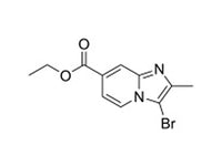 MSE PRO Imidazo[1,2-a]pyridine-7-carboxylic acid, 3-bromo-2-methyl-, ethyl ester