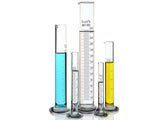 MSE PRO Double-Scale Borosilicate Graduated Cylinders, Class A Standards, Batch Certified - MSE Supplies LLC