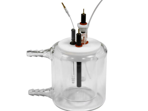 BASi Water-Jacketed Standard Electrochemical Cell (With 100 ML Water-Jacketed Glass Cell)