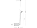 Kern Personal Floor Scale MPE 200K-1HEM - MSE Supplies LLC