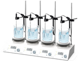 MSE PRO 4 Channel LCD Digital Hotplate Magnetic Stirrer, Up To 280℃