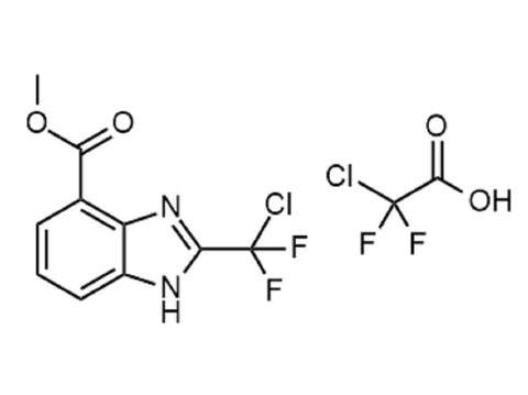 MSE PRO Methyl 2-(chlorodifluoromethyl)-1H-benzo[d]imidazole-4-carboxylate 2-chloro-2,2-difluoroacetate