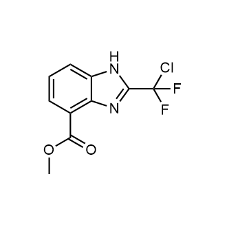 MSE PRO Methyl 2-(chlorodifluoromethyl)-1H-benzo[d]imidazole-4-carboxylate