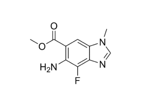 MSE PRO Methyl 5-amino-4-fluoro-1-methyl-1H-benzo[d]imidazole-6-carboxylate