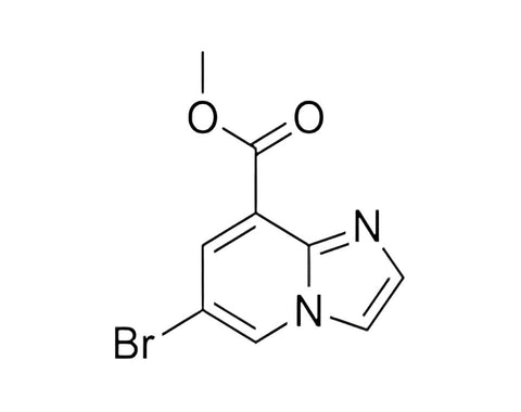 MSE PRO Methyl 6-bromoimidazo[1,2-a]pyridine-8-carboxylate