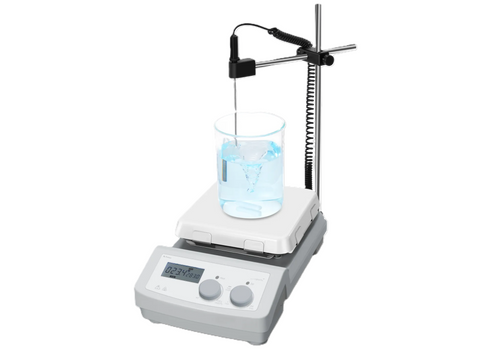 MSE PRO LCD Digital Magnetic Hotplate Stirrer With 7 Inch Ceramic Plate - MSE Supplies LLC