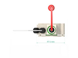 Counter Electrode Holder - Membrane Separation, 6 MM Dia. Electrodes