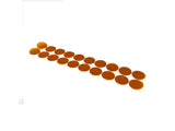 Kapton (Pi) Window - 25 MM Dia., 75 UM Thick, Pack Of 20 PCS