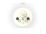 Microvacuum Eqcm Cell Setup For Qsh-Dip Sensor Holder