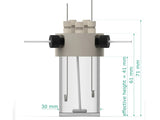 Electrosynthesis Reactor A-Series, 30 mm OD, 5-Port