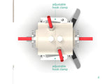 Metal-Ion 4-Point Electrochemical Impedance Spectroscopy Cell, Model A