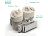 Electrosynthesis Reactor E-Series/Septa, Divided Cell, 2X4-Port